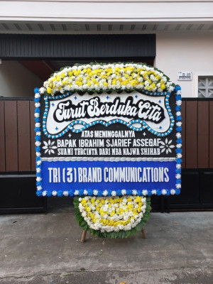 Papan Bunga Duka di Biringkanaya